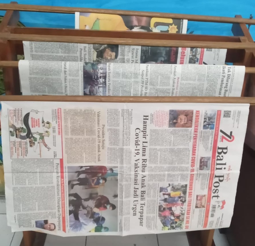 Koleksi perpustakaan vidyapustaka